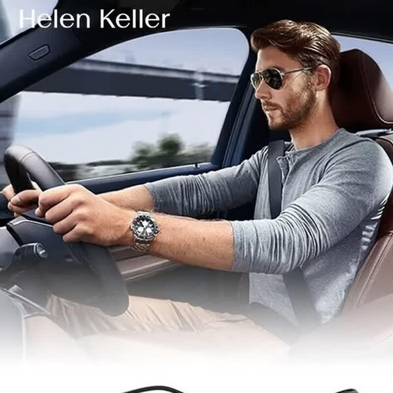 Helen Keller Men's H1284 Polarized Aviator Sunglasses