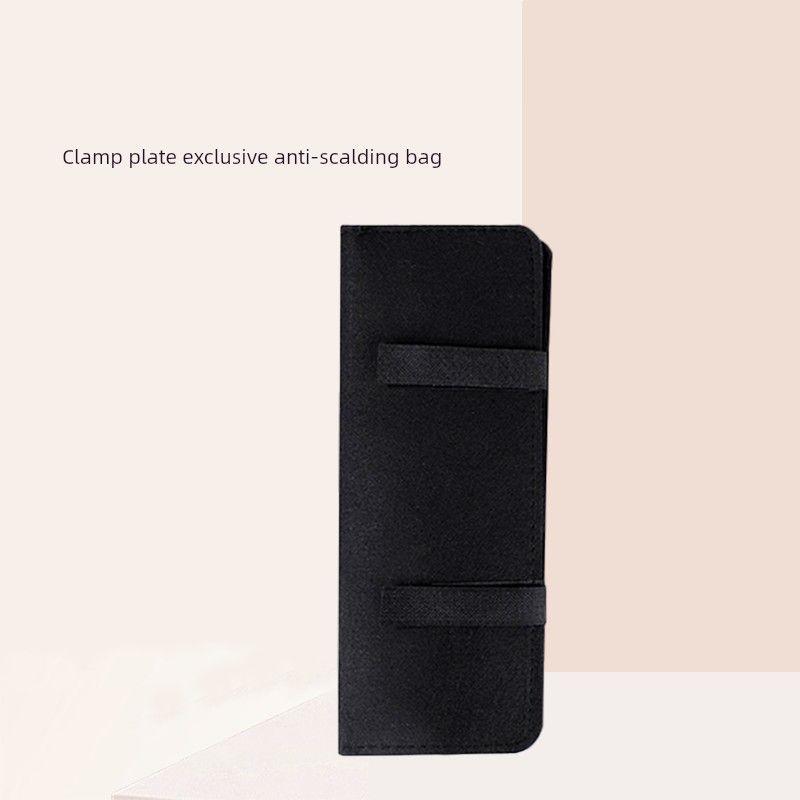 

Zhipu Straight Hair Plate Holder Hot Curly Hair Dual-Use Boys Small Mini Female Bangs Dormitory Portable Wire 2M Long Straight Board Clip Exclusive Anti-Scalding Bag