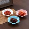 Retro Japanese Ceramic Dipping Dish for Home Decor, Snacks, Sushi, and Seasoning.