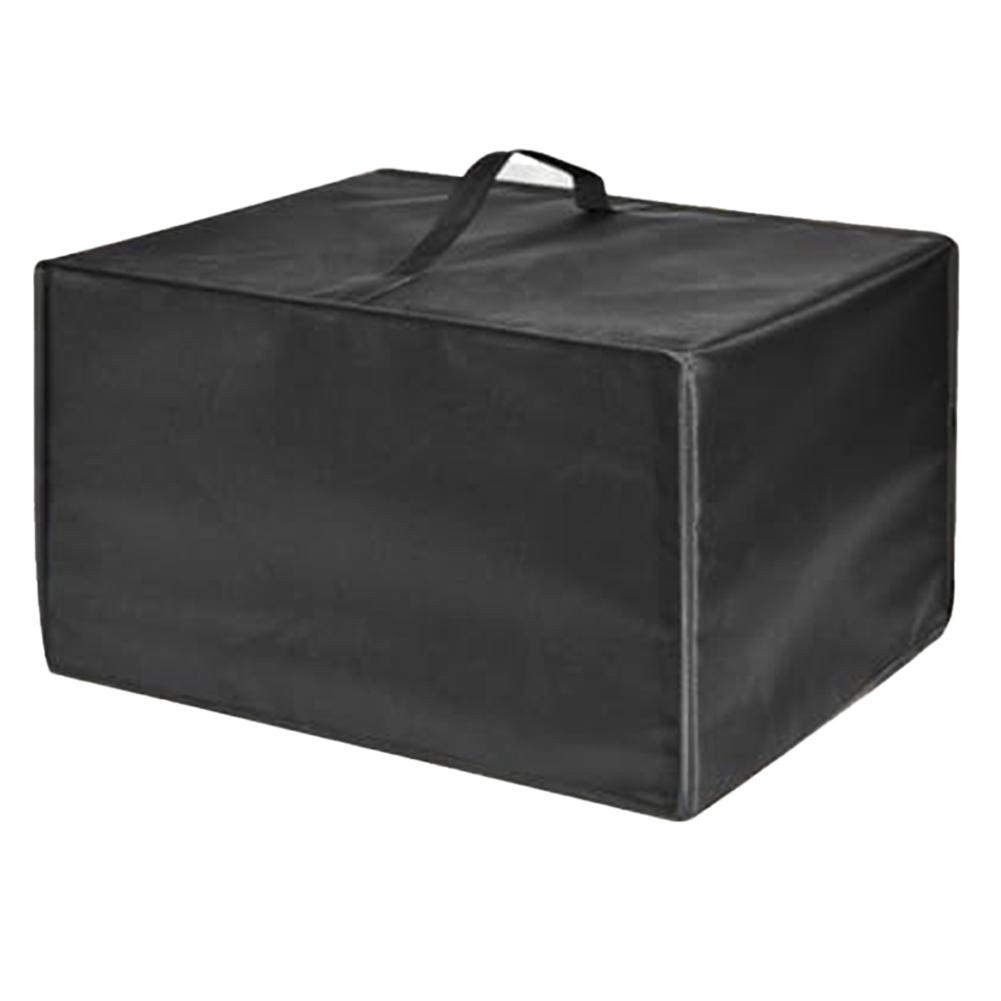 For Kitchen Storage Black Microwave Dust Cover Protective Cover For Microwave Kitchen Appliance Cover 600D Quilted Nylon