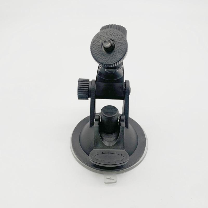 Rotatable Camera Holder For Dashboard Cameras Ensures Secure Attachment to Glass Surfaces During Driving