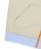 Sunlovetour Block Zip Up Hoodie Ivory