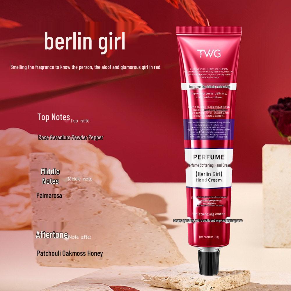 TWG Perfumed Hand Cream - Hydrating, Moisturizing, Nourishing, Long-lasting Fragrance for Autumn/Winter.
