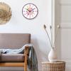 Colorful Silent Wall Clock Bedroom Classroom Playroom Teach Time Telling Skills Clock for Kids Room Decor
