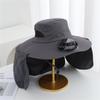 Rechargeable Sun Hat With 3 Speed Fan Sun Protection For Men Women Fishing Gardening Wide Brims Foldable Outdoor Caps