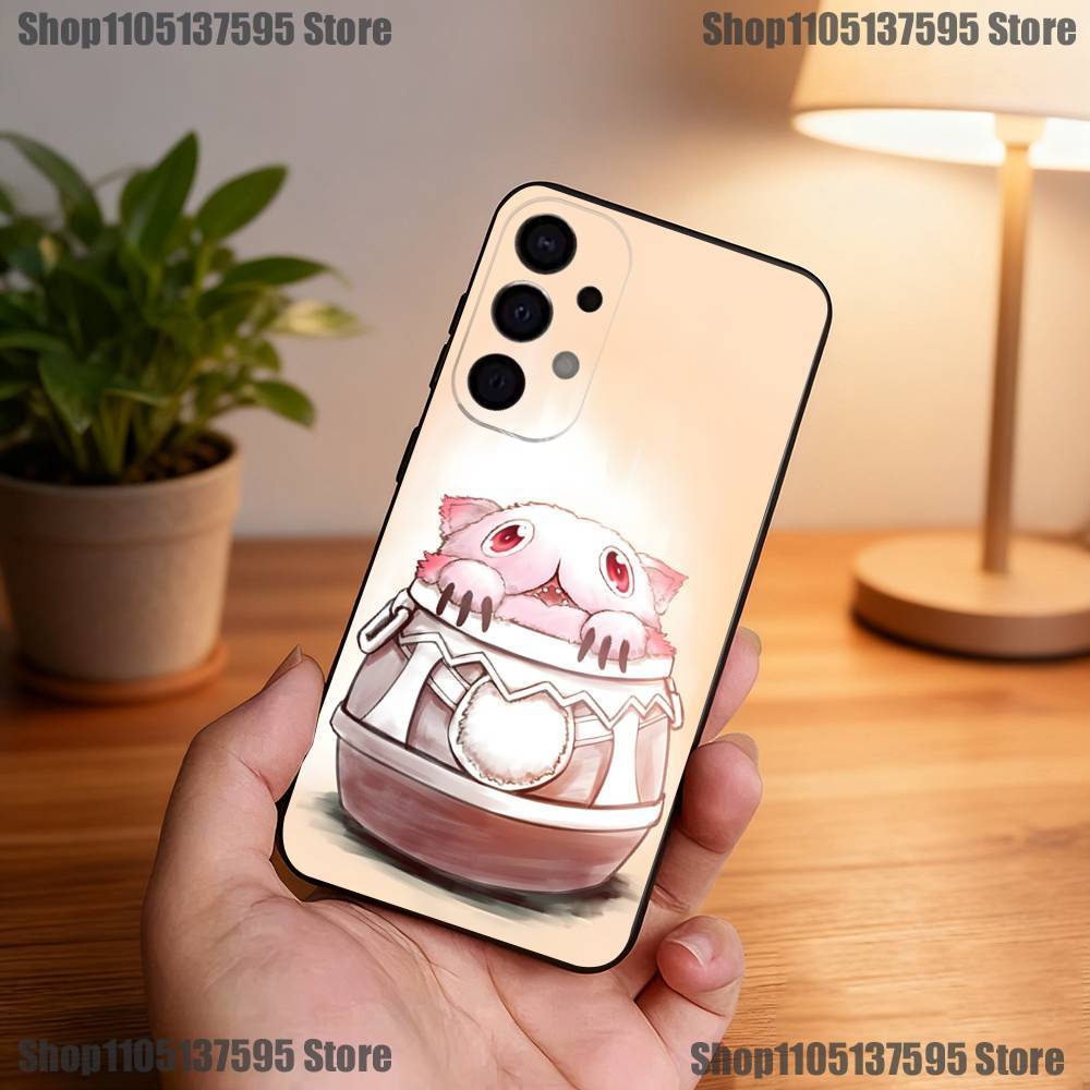 Anime Made In A-Abyss F-Faputa Phone Case For Samsung S25,S24,S21,S22,S23,S30,Ultra,S20,Plus,Fe,Lite,5G Black Cover