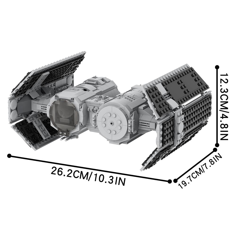 MOOXI Hvězdné války Bojový tank Model Cihličky DIY Dioráma Dospělí Děti Hračky Stavebnice Montessori Dárky Pokojová dekorace