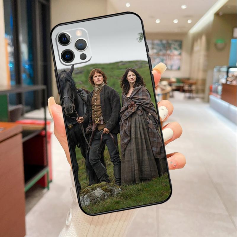 Outlander Phone Case For iPhone 17 Air 16 15 13 11 12 14 Pro Max mini 15 16 Plus 16e Protective Cover