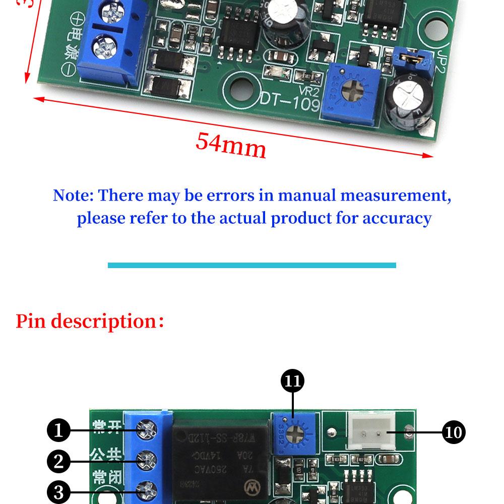 [Automatic Sensor Headlights] Light Control Module, Auto Headlight Module, Automatic Switch, Delay Start DC12V