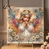 Home Wall Decoration Crafts Butterfly Faux Diamond Art Kit, Flower Peacock Hummingbird Pearl Stress Relief Activities 3D Sparkling Bead Painting Craft