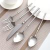 Ruhan 304 Stainless Steel Small Waist Round Spoon