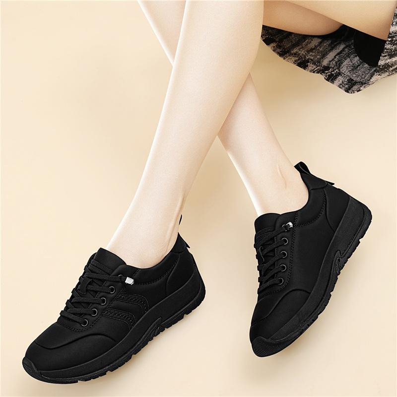 New autumn and winter women s casual bread shoes sports shoes comfortable fashion soft sole light shoes children 35