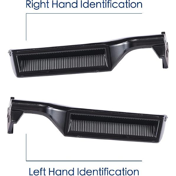 Interior Metal Door Handle For Ford F150 F250 F350 Bronco F53 F59 F800 1987-1997, Front Rear Left Driver Right Passenger Side, Replaces # 77177,