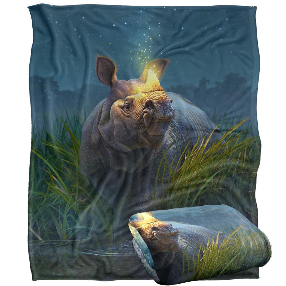 JQ Licensing Jlo Silky Rhino Supersoft Blanket