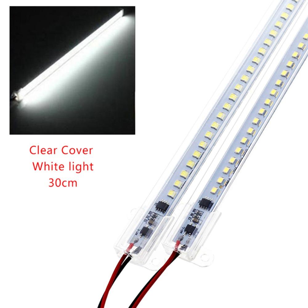 72 LEDs LED Tubes 30/40cm LED Strips Portable LED Rigid Light Strip