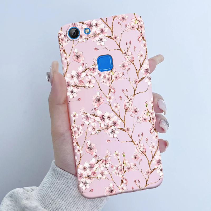 For Vivo V7 V7+ Plus Y79A Y75 Y73 Y79 1716 1718 Phone Case Cute Astronaut Panda Flowers Candy Soft Silicone TPU phone Case Cover