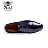 Men'S Shoes Business Dress British Shoes Leather Shoes Wear-Resistant Outsole Lace-Up Brand Shoes