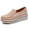 Chunky Platform Sneakers Women Wedge Shoes Women Casual Sport Shoes Slip On Flats Woman Thick Bottom Loafers Shoes