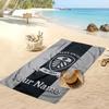 Leeds United Personalisiertes Bedrucktes Strandtuch Fußballlogo Unterstützung Benutzerdefinierter Name Text Saugfähiges Handtuch Für Sport Reisen Besonderes Geschenk