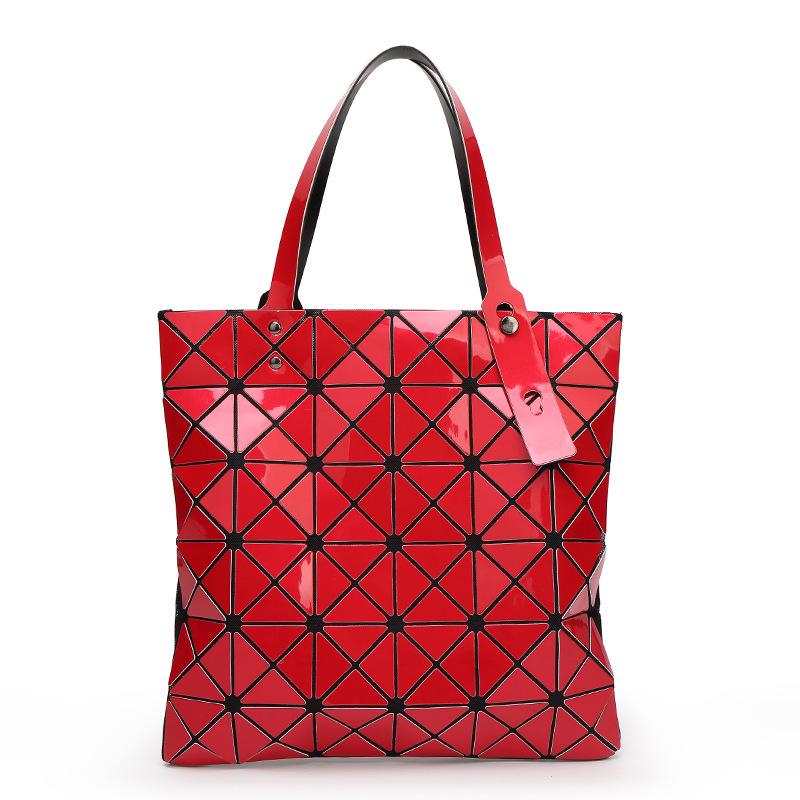 Geometrische Raute Damen Schultertasche - Sommer 2020 Japanischer Stil Trendige Handtasche