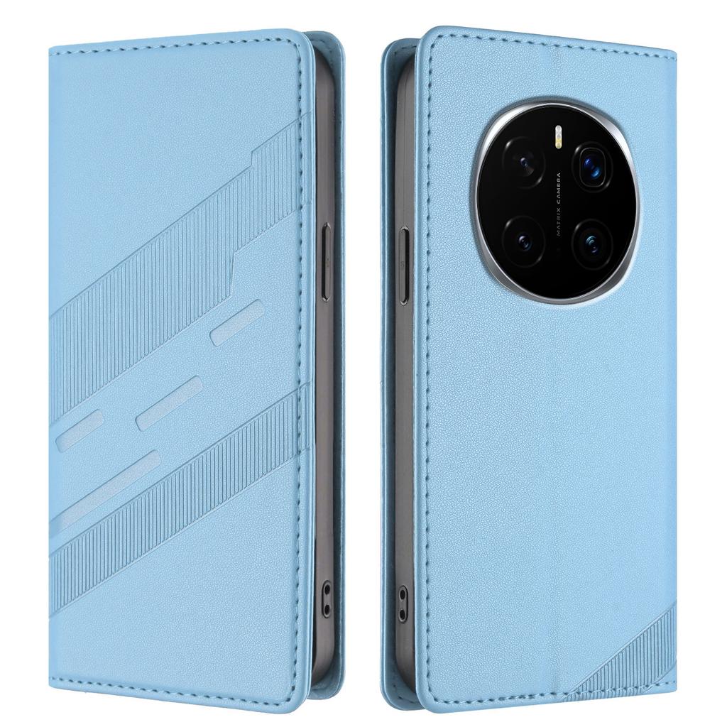 For Honor Magic7 5G Phone Cases Punk Style Imprinted Wallet Stand Leather Cover