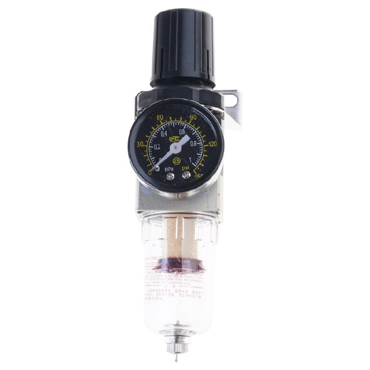 

Reliable Air Compressor Water Separators 1/4inch with Adjustable Pressure Control & Mounting Brackets Simple Installation 1