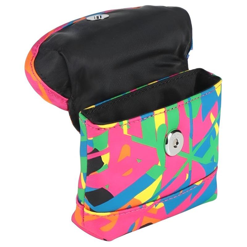 MCM Aren Fall Winter Printed Pattern Logo Multicolor clutch bag MXZCATA01MT001