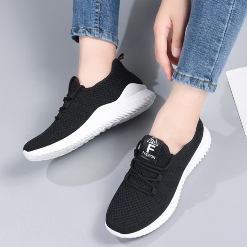 Women's Summer Sports Shoes, Lightweight Casual Shoes, Running Shoes, Breathable and Non-tiring Women's Shoes, Soft-soled Sports Shoes