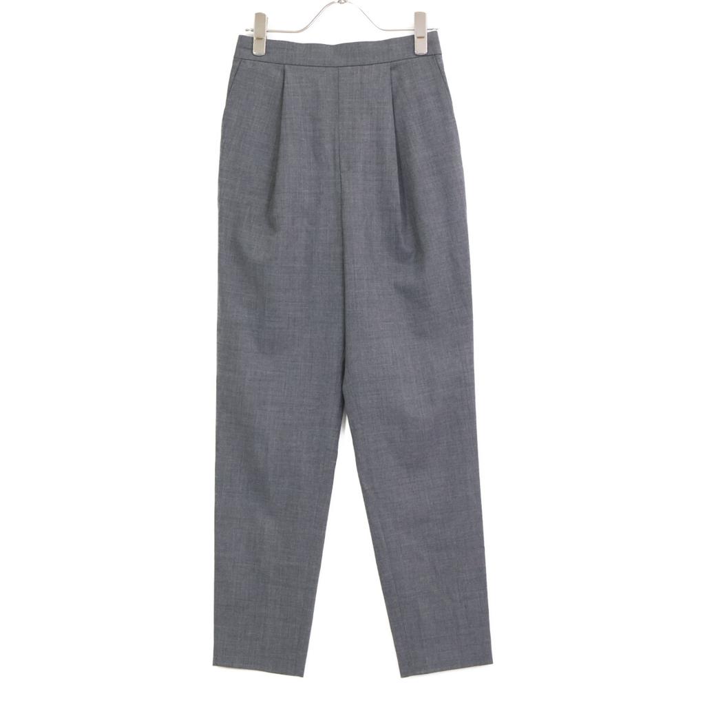 ENFOLD [Excellent Condition/22 Stainless Steel] 300FS131-2530 Wool Trousers with Elastic Jodhpur Pants/ Bottoms 36 grayUsed