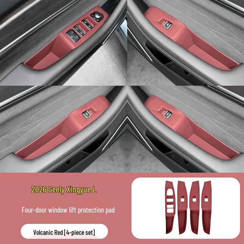 Silicone Protective Pad for Geely 26 Model Xingyue L Gear Shift with Wireless Charging