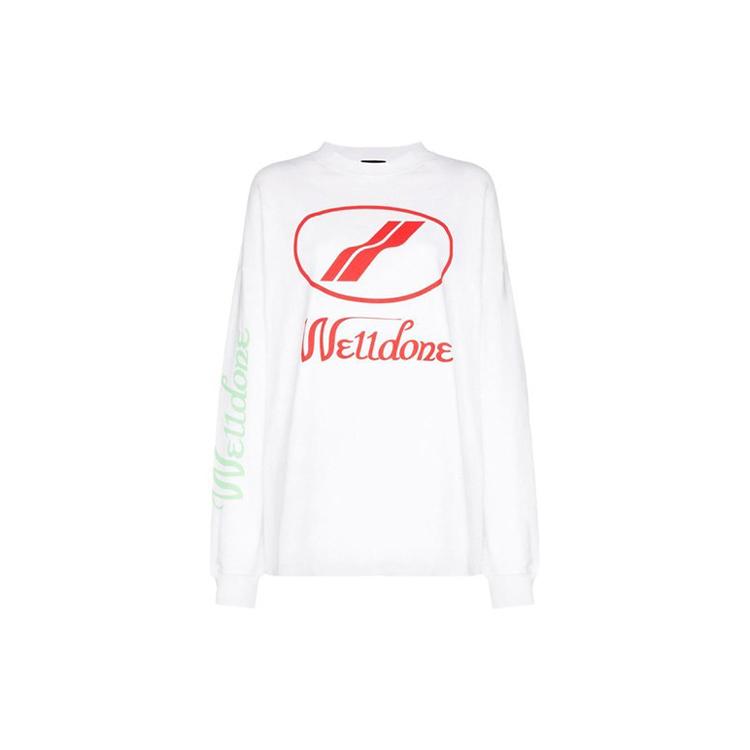 WE11DONE Logo Print Sweatshirt WD-TP4-20-712-U-WH