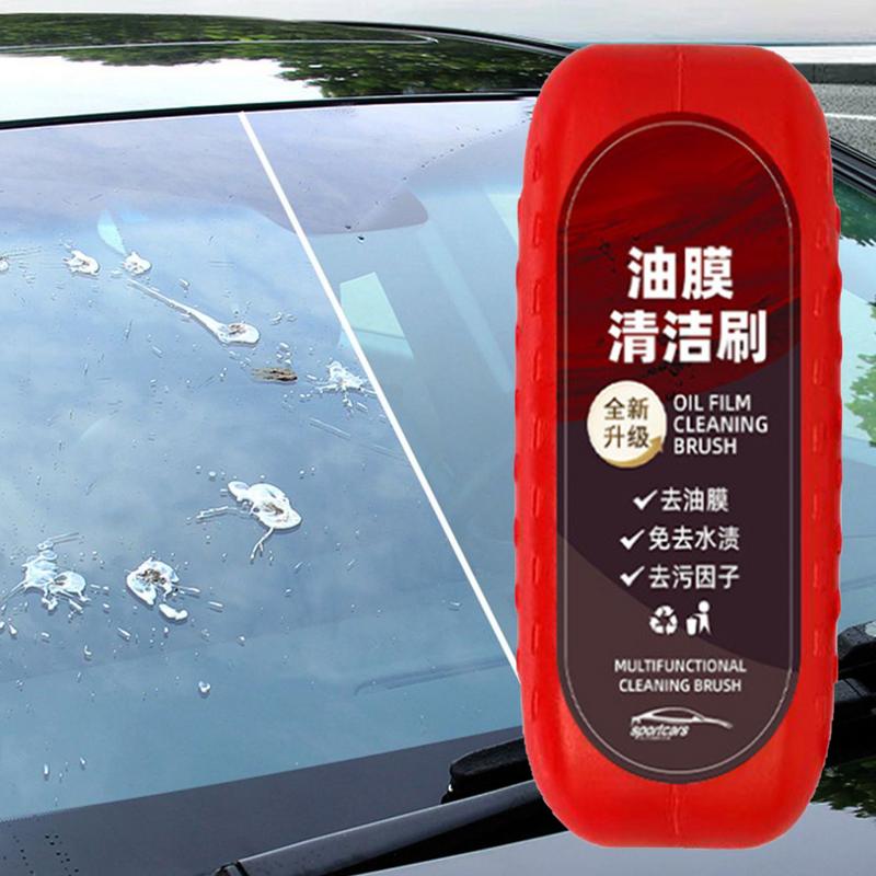 120ml Automotive Car Oil Film Cleaning Brush Car Glass Oil Film Cleaner Hydrophobic Windshield Oil Film Remover for Car Window