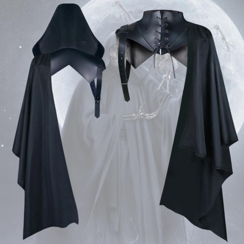 Vintage Style Vampire Mantle For Halloween Party Or Stage Costume