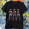 Western Cowgirl Trio Graphic T Shirt Women Country Style Tee