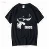 DANZIG Skalle T-shirt Hardrock Bluesrock Metal Punk 80-tal Crust långa eller korta ärmar vintage Tvättad Topp För Vardagsbruk
