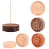 Solid Wood Aroma Diffuser & Incense Tray Ornament for Home & Bedroom