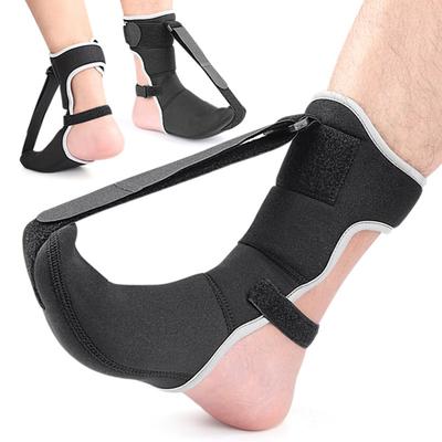 Plantar Fasciitis Night Socks with Handheld Massage Tool Double Pain Relief Support Plates Non-Slip Ankle Straps Breathable Soft Brace for Men Women