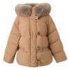 Sancai 2025 Winter Plus Size 90% Duck Down Puffer Jacket with Fox Fur Collar