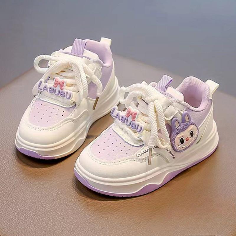 

Дитяче спортивне взуття Модне біле взуття Взуття на м якій підошві Повсякденне взуття для дівчаток 37 фіолетовий