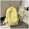 The new schoolbag is high-value, fresh and sweet, candy-colored backpack, lightweight and large-capacity backpack for junior high school students.