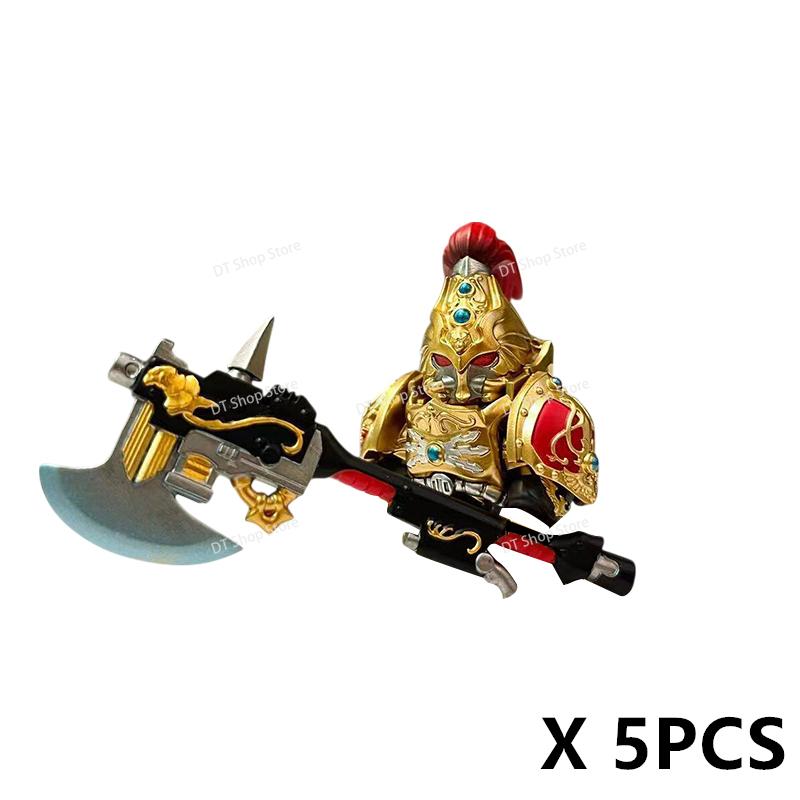 Medieval Ancient Castle Green Dragon Raven Knights Armour Assemble Scene Building Block Figures Children's Bricks DIY Toys Gifts