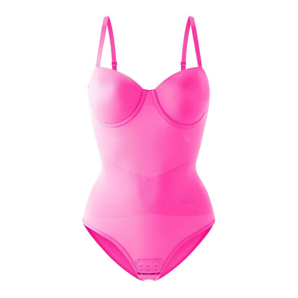 Plus Size Strapless Underwire Body Shaper: Seamless Waist & Abdomen Slimming Underwear for Special Occasion Dresses