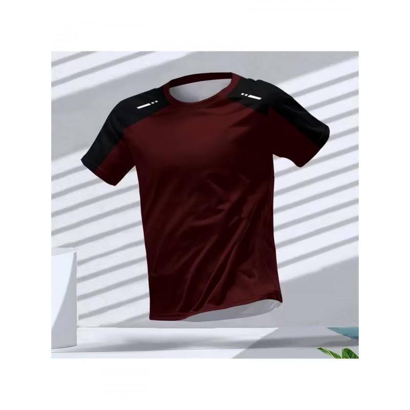 Mens 3D Digital Print Athletic Running Tee - Breathable Quick Dry Short Sleeve T-Shirt Workout