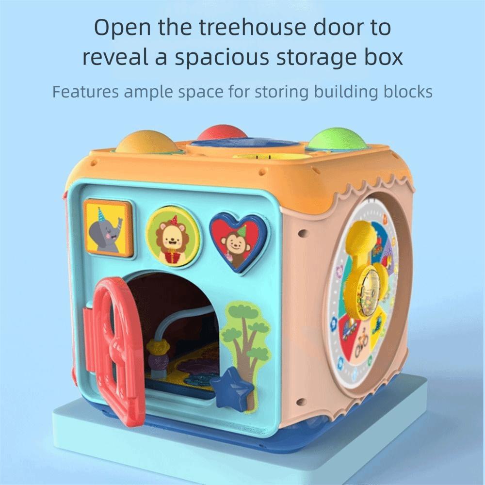 Sorting Function Toddler Hand Drum Toy Developmental Music Plaything Box Baby Activity Cube  Baby