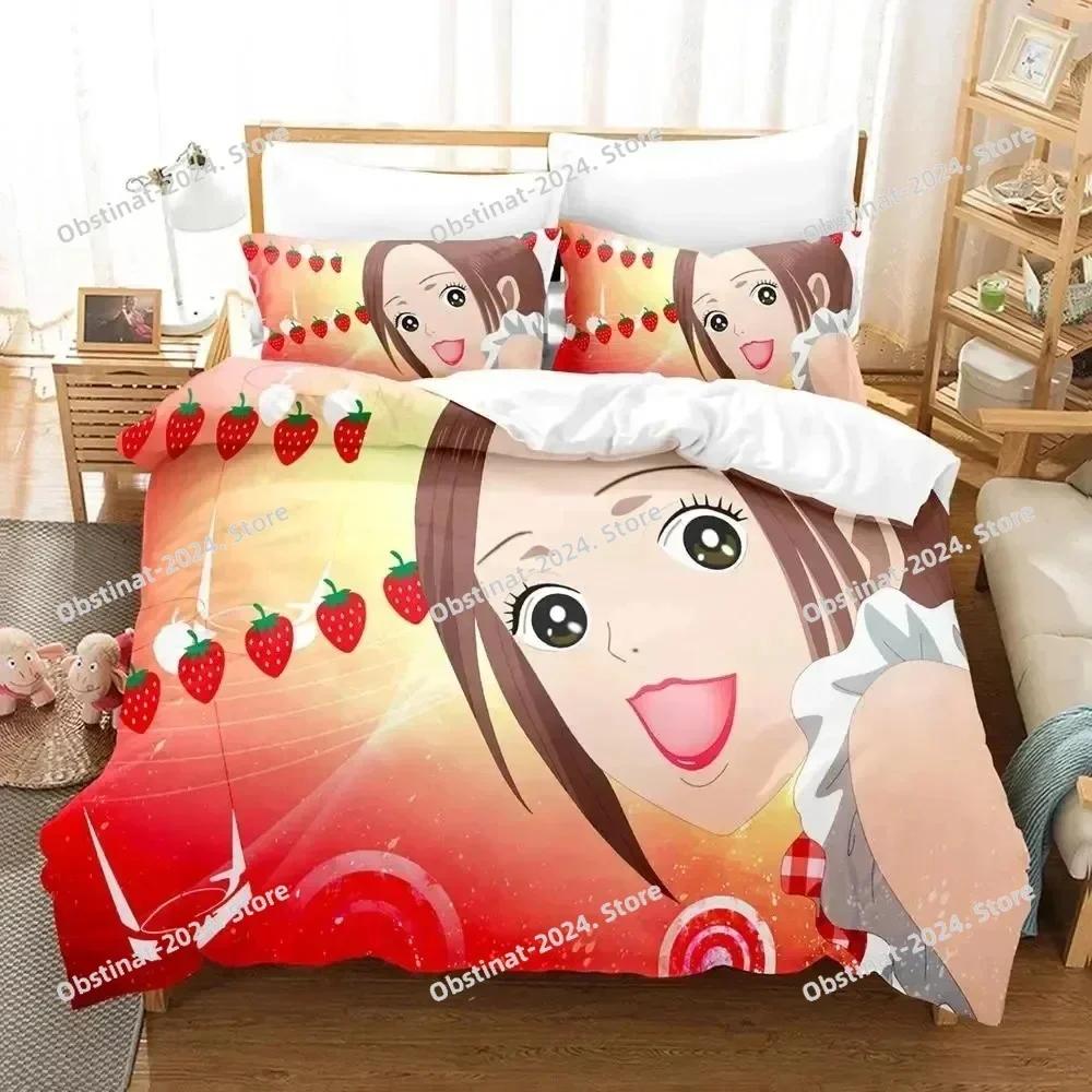 3D Anime Nana Black Stones Bedding Set Printed single Comforter Quilt Bed Cover Duvet Cover Pillow Case 3 Pieces Kids Adult Size