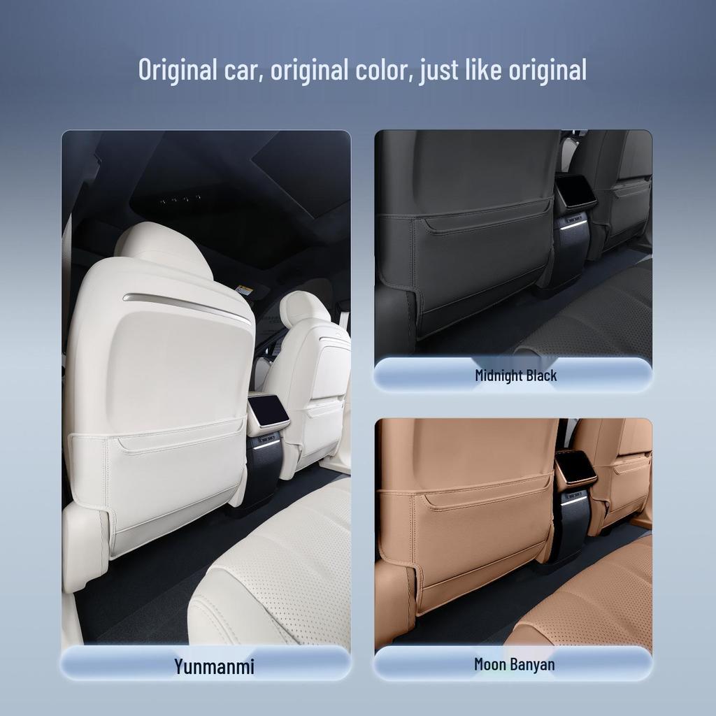 Li Auto L9 Rear Seat Dirt-Resistant Anti-Kick Backrest Mat