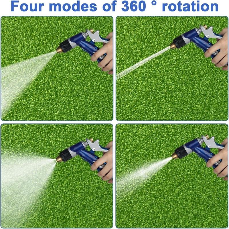 Garden Hose Spray Nozzl Heavy Duty Water Gun High Pressure Watering Attachment