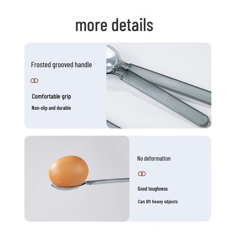 Yuzi Disposable Food-Grade Spoons (50-Count, Individually Wrapped)