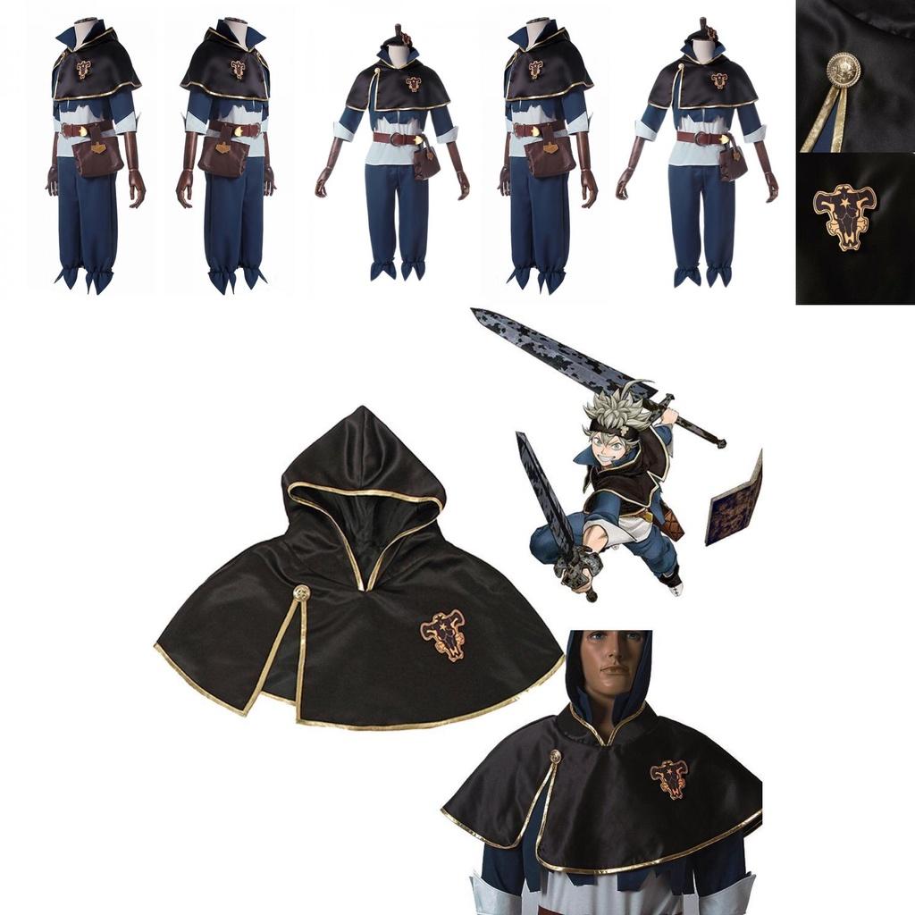 Black Clover Asta Cosplay Costume For Halloween Party