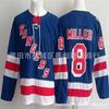 New York Rangers 100th Anniversary Ice Hockey Practice Jersey Embroidered NHL Team Apparel Men